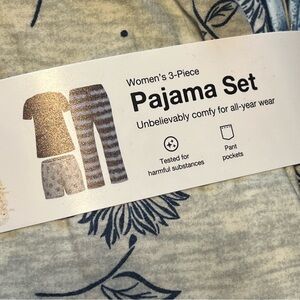 Sonoma Pajama Set 3x NWT